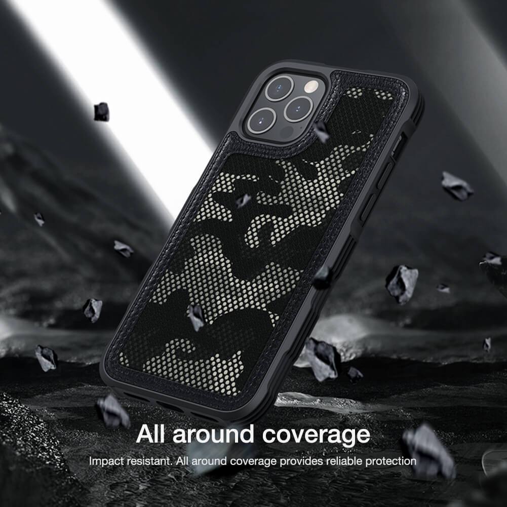 Nillkin ® iPhone 12 Pro Max Camouflage Pattern Cloth Case casemarts