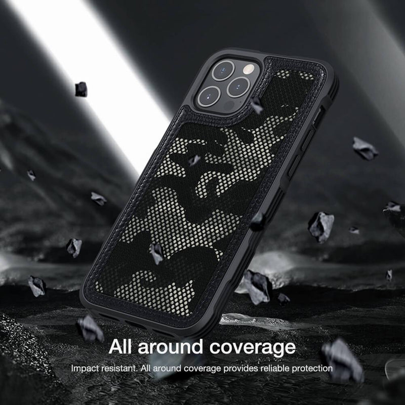 Nillkin ® iPhone 12 Pro Max Camouflage Pattern Cloth Case casemarts