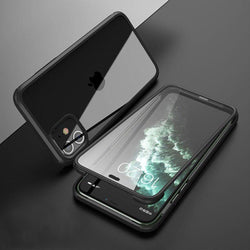 iPhone 12 Pro (Front+Back) Hybrid Design Fiber Case casemarts