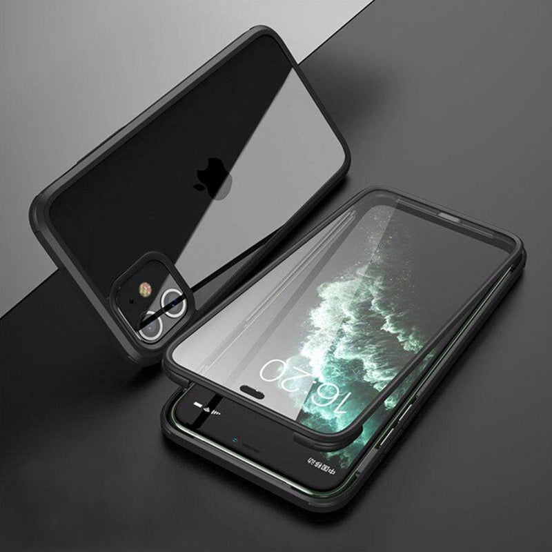 iPhone 12 Pro (Front+Back) Hybrid Design Fiber Case casemarts