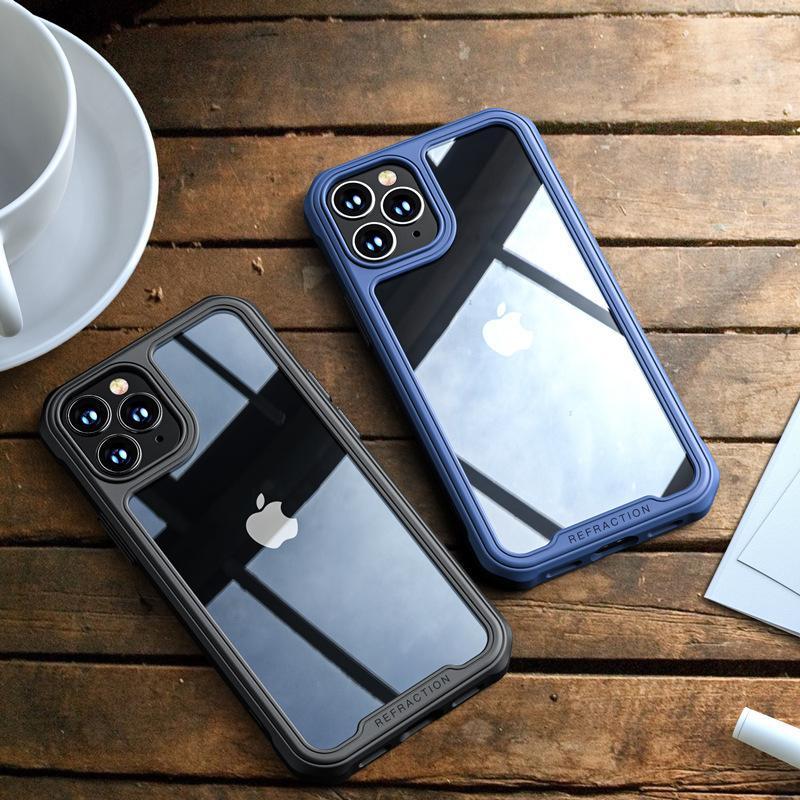 iPhone 12 Mini Durable Shockproof Refraction Fiber Case casemarts