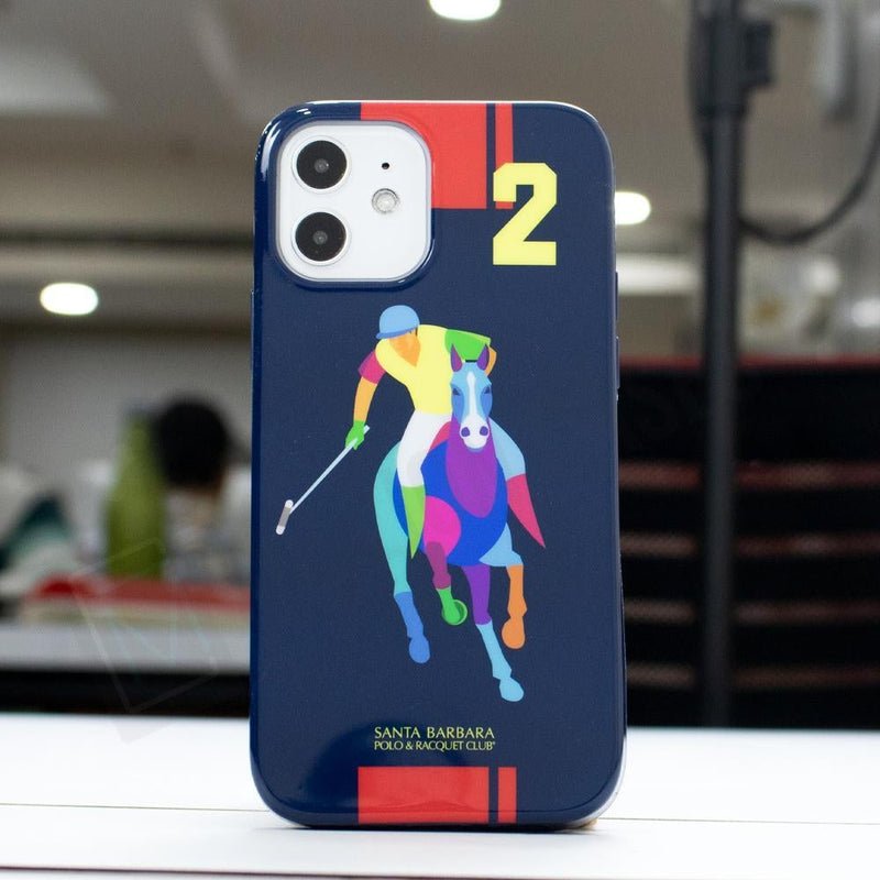 iPhone 12 Mini Santa Barbara Polo Racquet Jockey Series Case casemarts