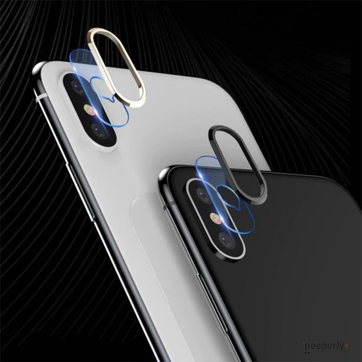 TOTU ® iPhone X Camera Lens Glass Protector and Ring casemarts