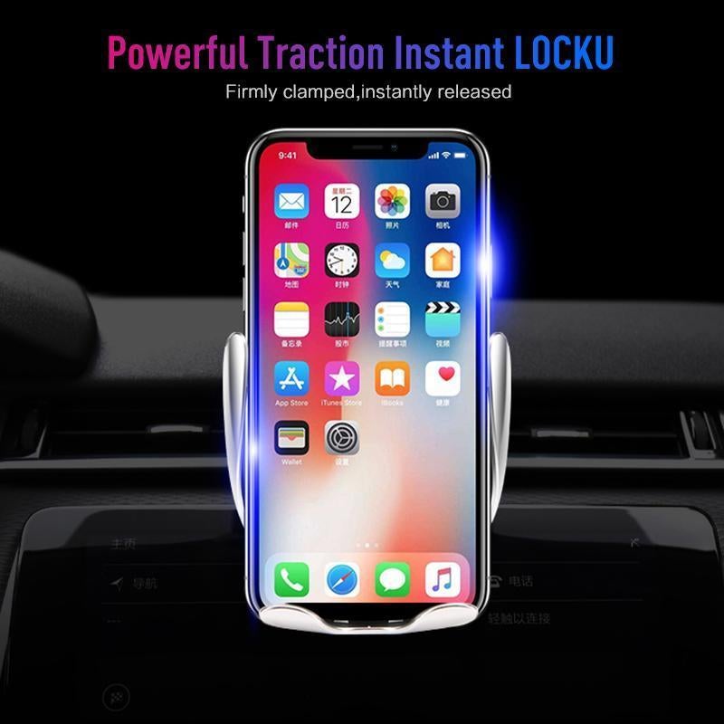 Auto-Clamp Magnetic Wireless Charger Mount casemarts