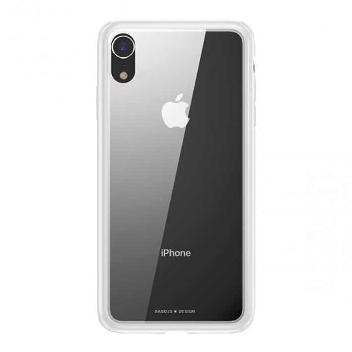 iPhone XR Ultra-Slim Glass TPU Frame Case casemarts