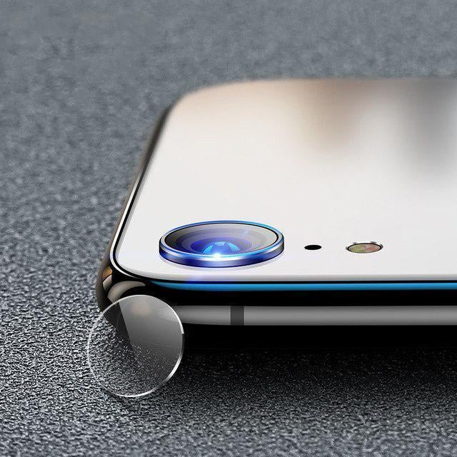 TOTU ® iPhone XR Camera Lens Glass Protector and Ring casemarts