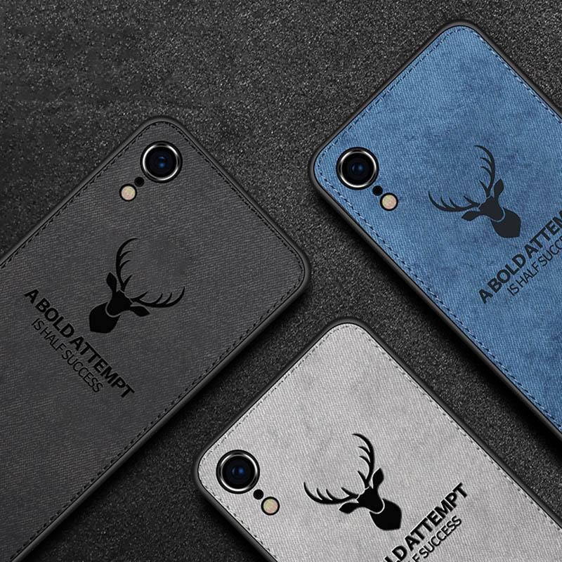 iPhone XR (3 in 1 Combo) Deer Case + Tempered Glass + Earphones casemarts