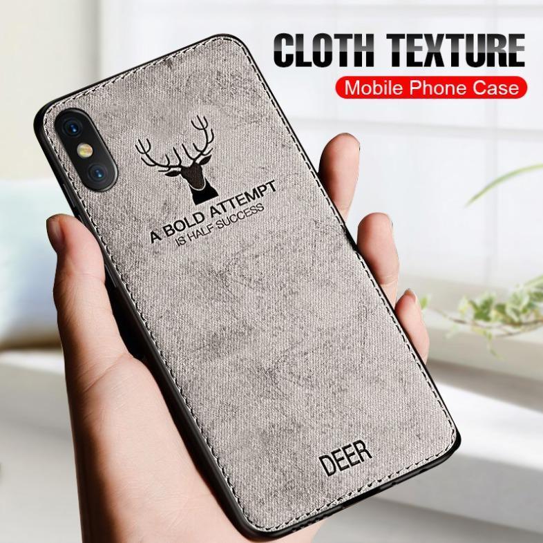 iPhone X Deer Pattern Inspirational Soft Case casemarts