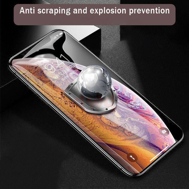 Baseus ® iPhone XS Max Full Coverage Curved Tempered Glass casemarts