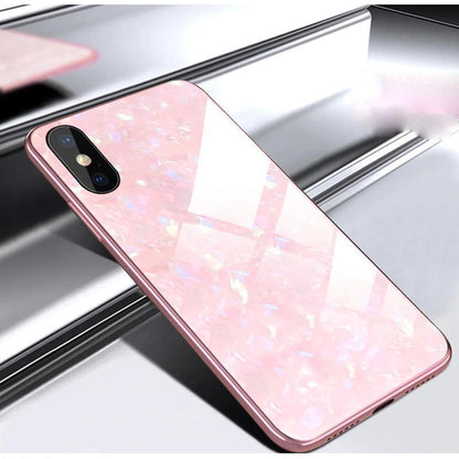 iPhone X Dream Shell Series Textured Marble Case casemarts