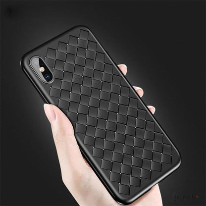 iPhone XS Max Ultra Thin Soft Grid Weaving Case casemarts