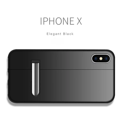 iPhone X Auto-Fit Magnetic Colour Contrast Kickstand Case casemarts