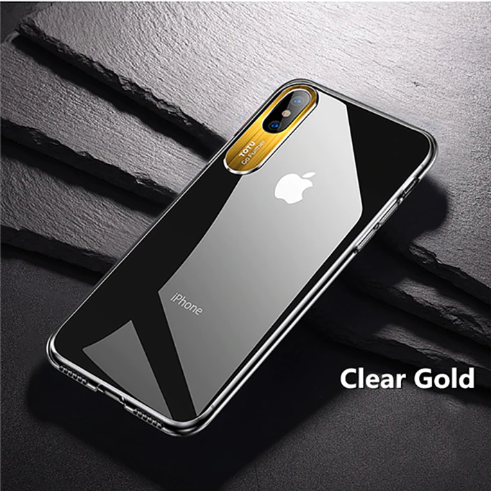 TOTU ® iPhone XS Clear Camera Protective Case casemarts