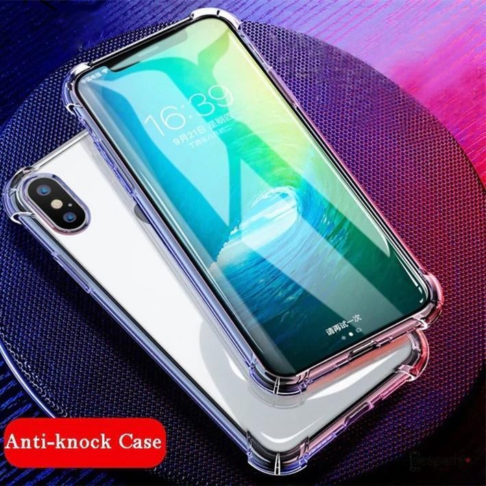 MK ® iPhone XS King Kong Anti Shock TPU Transparent Case casemarts