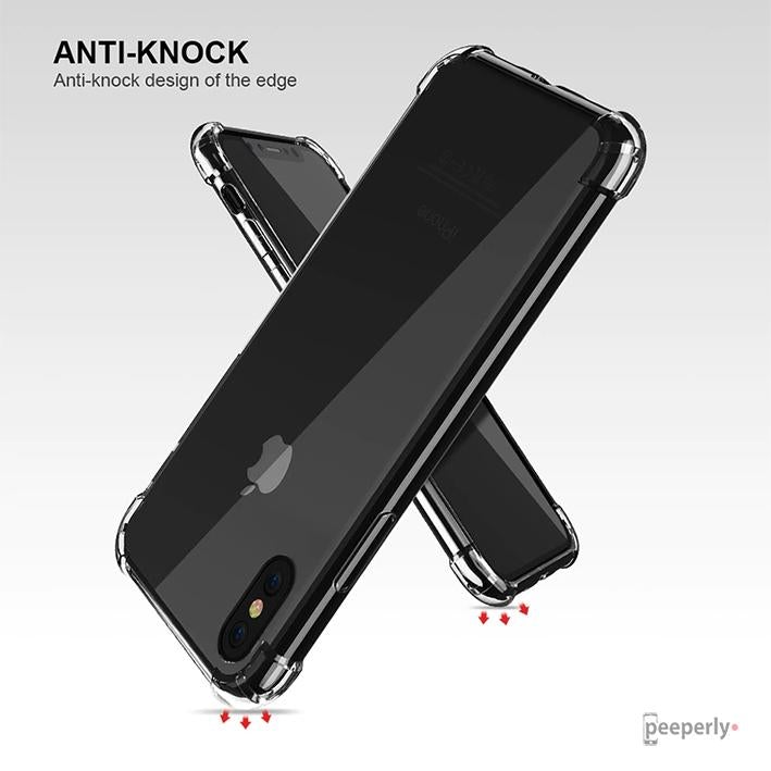 MK ® iPhone X King Kong Anti Shock TPU Transparent Case casemarts