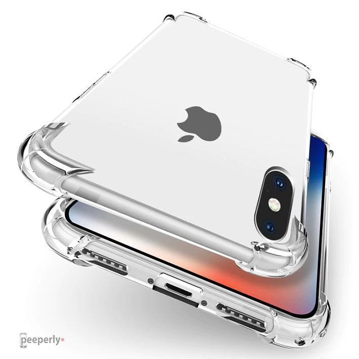 MK ® iPhone X King Kong Anti Shock TPU Transparent Case casemarts