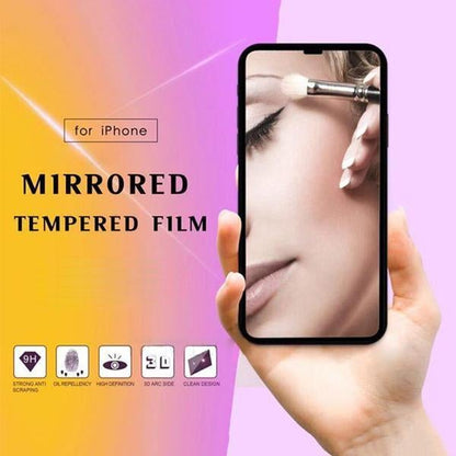 Kingxbar ® iPhone X 3D Mirror Effect Tempered Glass casemarts