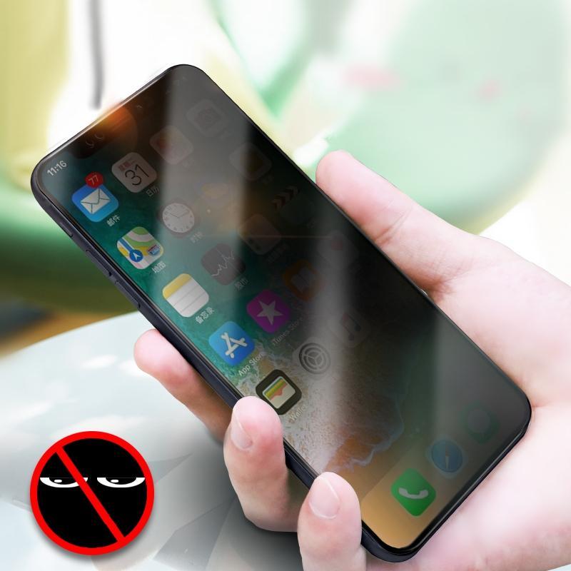 iPhone X Privacy Tempered Glass Screen Protector [Anti-Spy Glass] casemarts