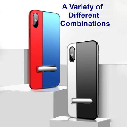 iPhone X Auto-Fit Magnetic Colour Contrast Kickstand Case casemarts