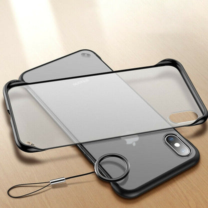 iPhone XS Luxury Frameless Transparent Case casemarts