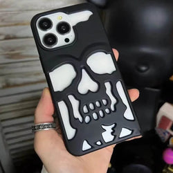 iPhone 12 Series Hollow Skull Design Case casemarts