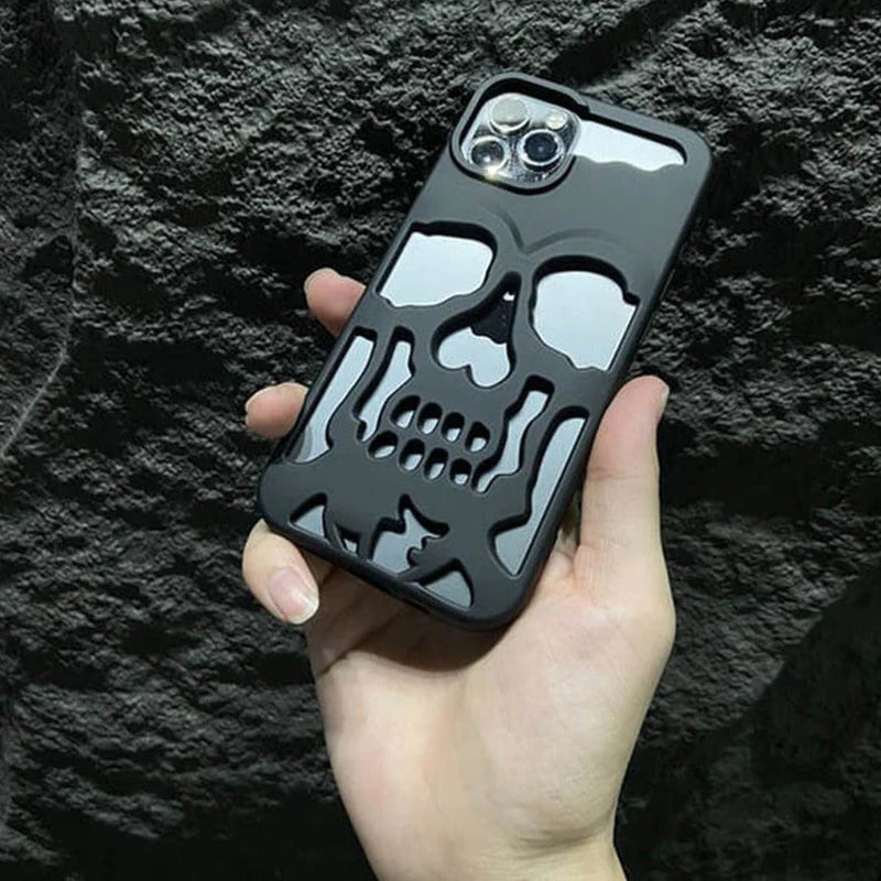 iPhone 12 Series Hollow Skull Design Case casemarts