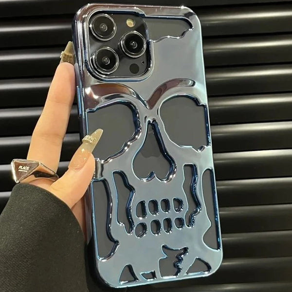 iPhone 12 Series Hollow Skull Design Case casemarts