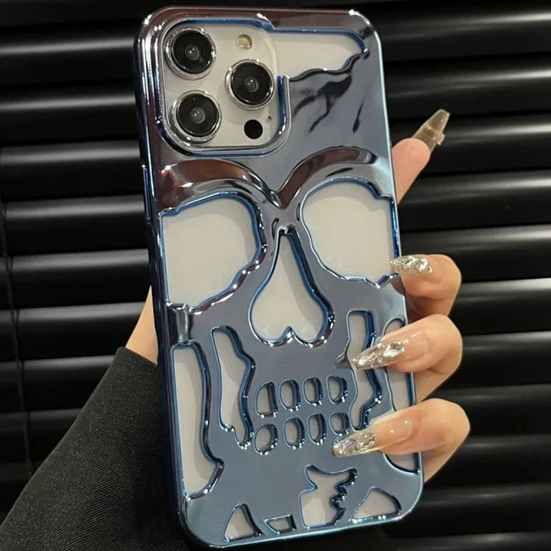 iPhone 12 Series Hollow Skull Design Case casemarts