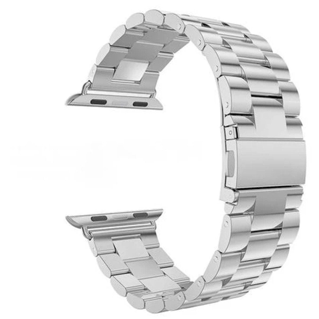 Stainless Steel Band for Apple Watch [42/44MM] - SILVER casemarts