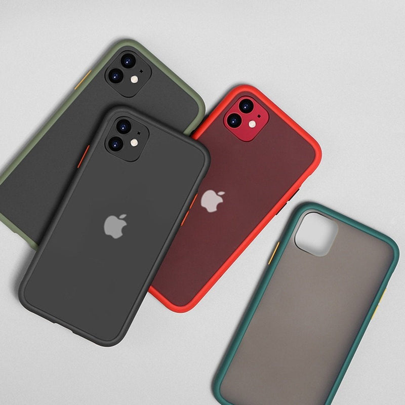 iPhone 12 Series Luxury Shockproof Matte Finish Case casemarts