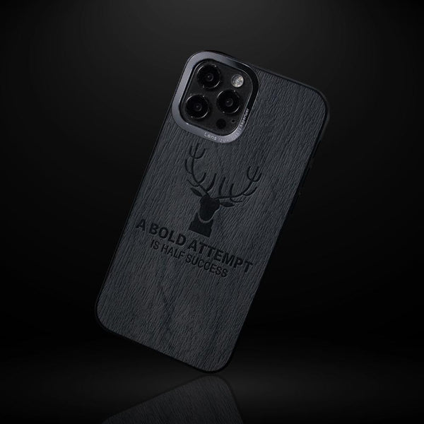 iPhone 12 Pro Max Deer Pattern Inspirational Soft Case casemarts