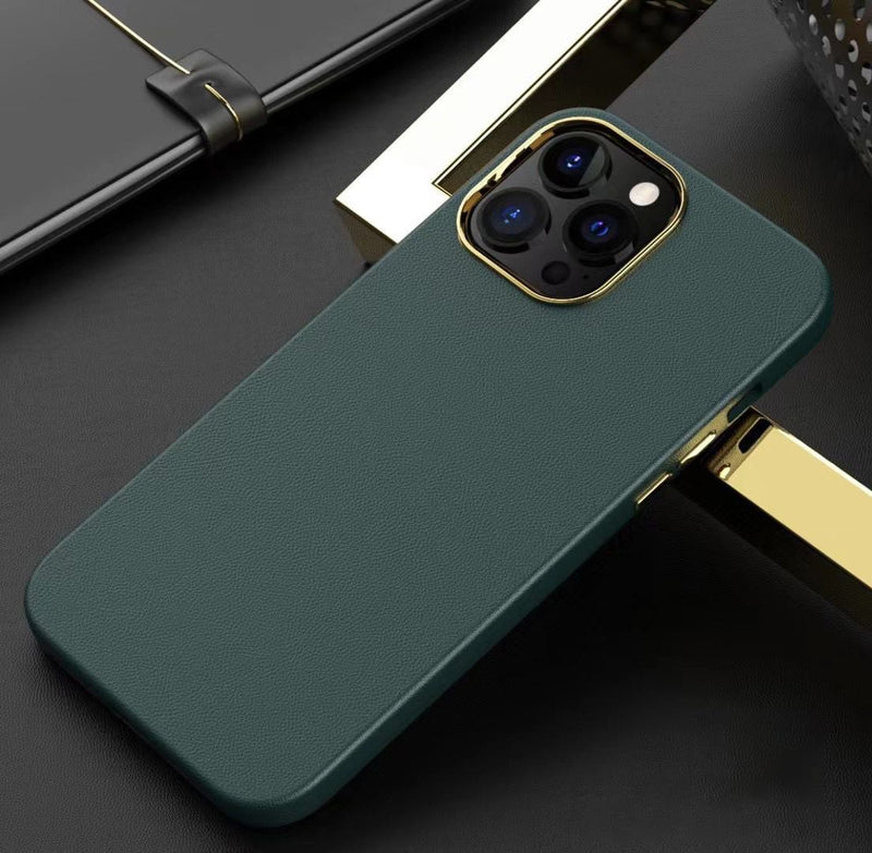 iPhone 13 Pro Luxury Genuine Leather Case casemarts