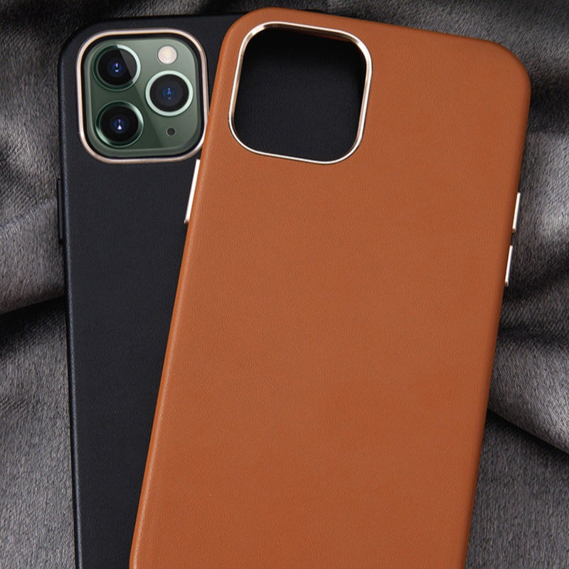 iPhone 13 Pro Luxury Genuine Leather Case casemarts