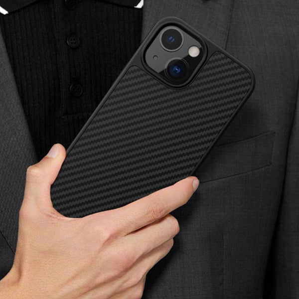 iPhone 13 Synthetic Carbon Fiber Case casemarts