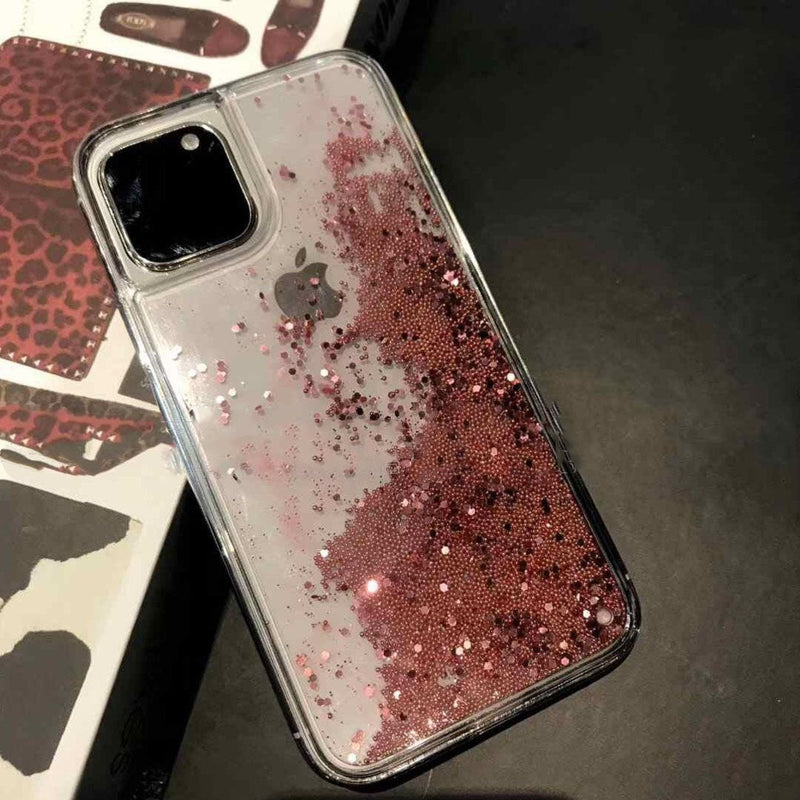 iPhone 11 Series Liquid Glitter Sparkle Shiny Bling Case casemarts