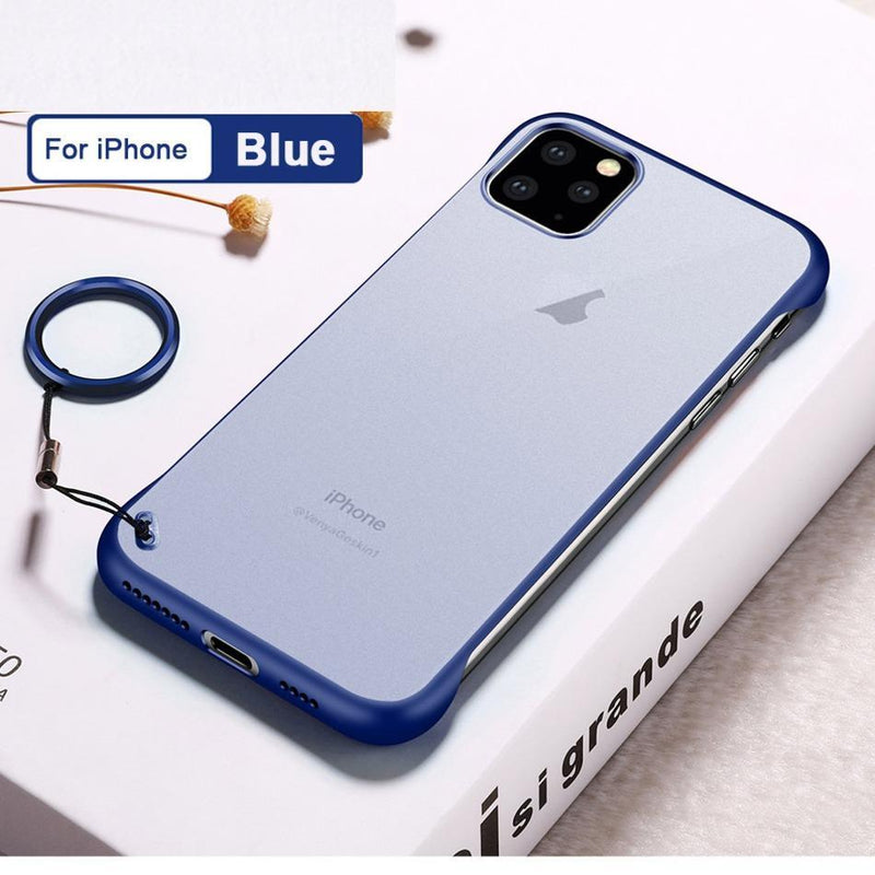 iPhone 11 Luxury Frameless Transparent Case casemarts