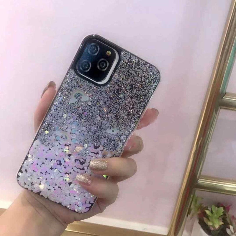 iPhone 11 Series Liquid Glitter Sparkle Shiny Bling Case casemarts