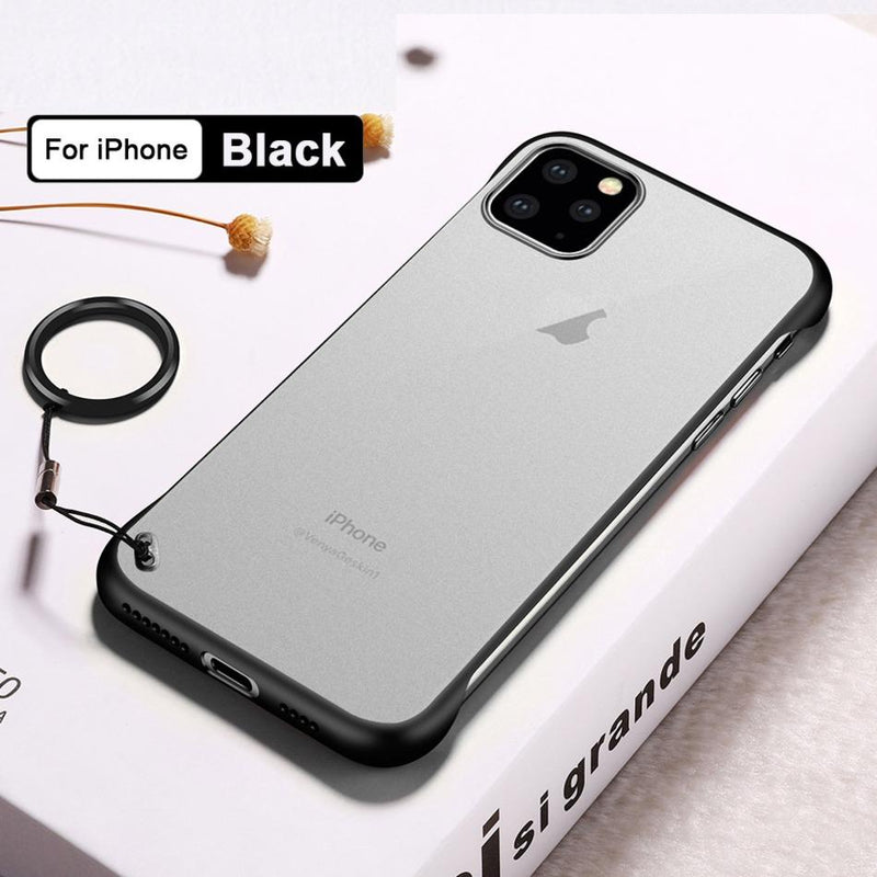 iPhone 11 Luxury Frameless Transparent Case casemarts