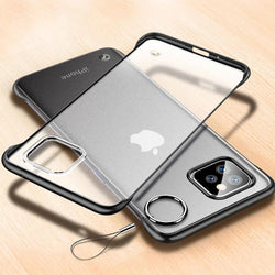 iPhone 11 Luxury Frameless Transparent Case casemarts