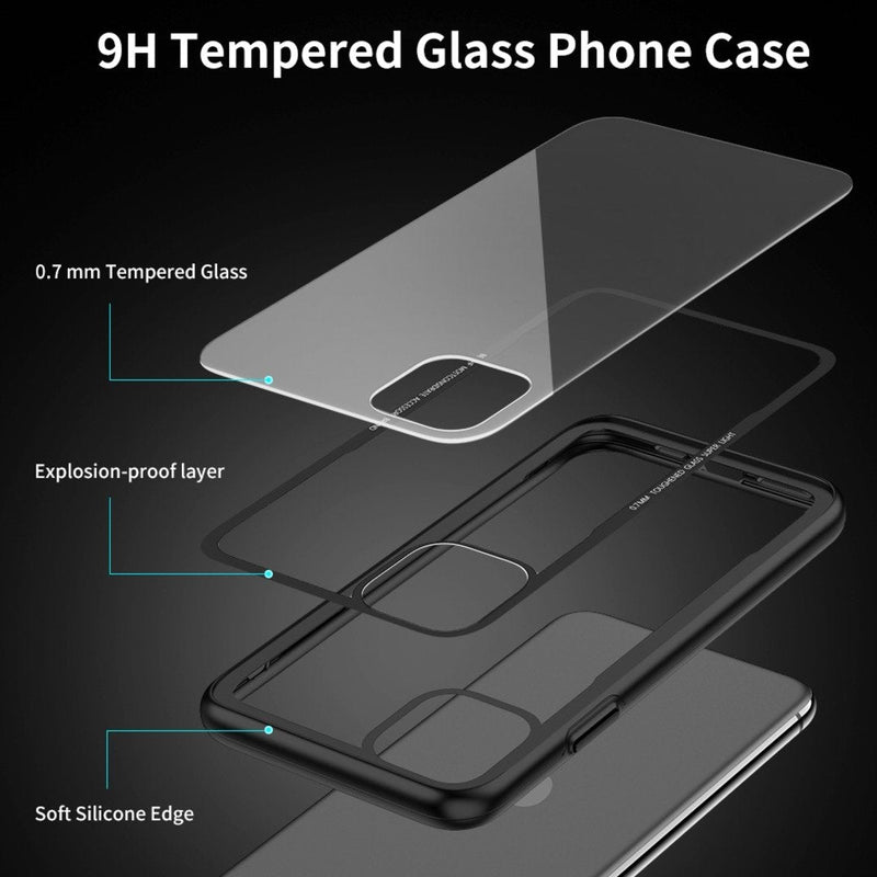 iPhone 11 Series Glassium Protective Case casemarts