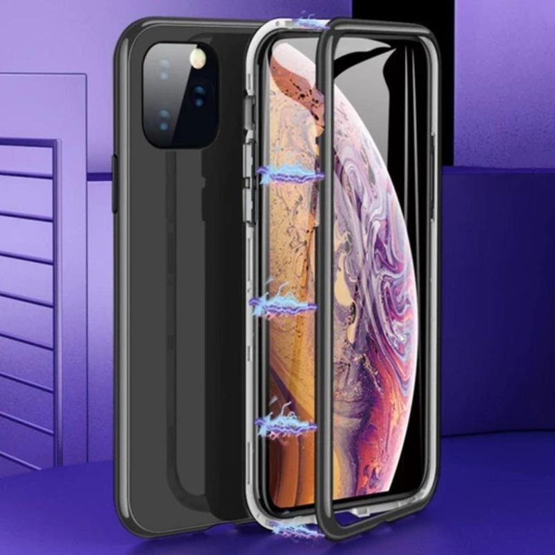 iPhone 11 Series Electronic Auto-Fit Magnetic Glass Case casemarts