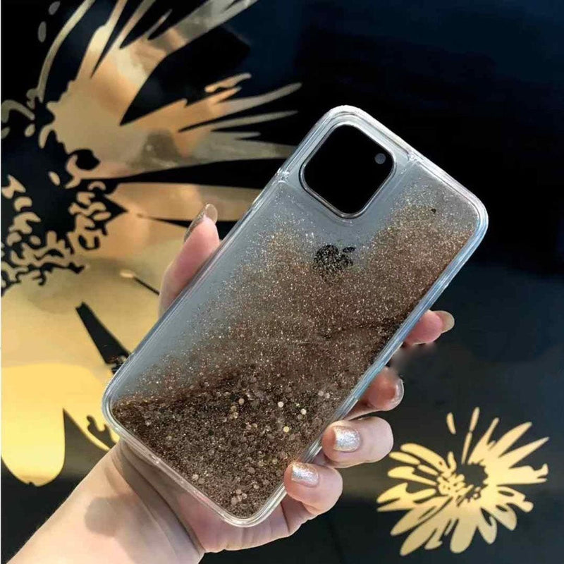 iPhone 11 Series Liquid Glitter Sparkle Shiny Bling Case casemarts