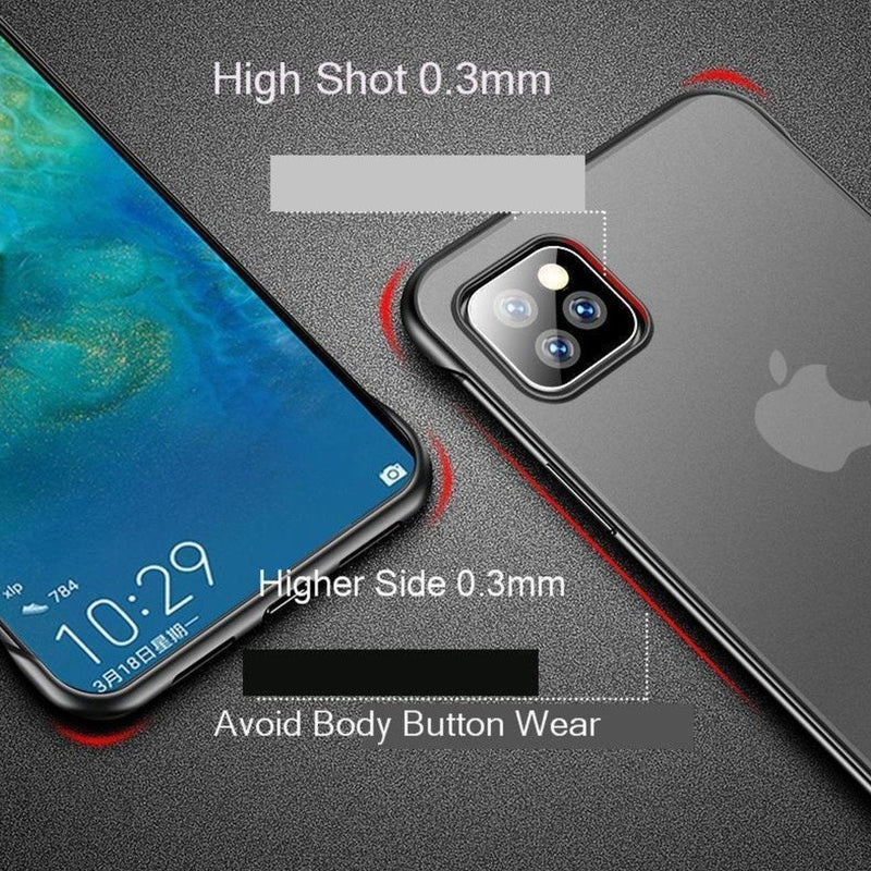 iPhone 11 Luxury Frameless Transparent Case casemarts