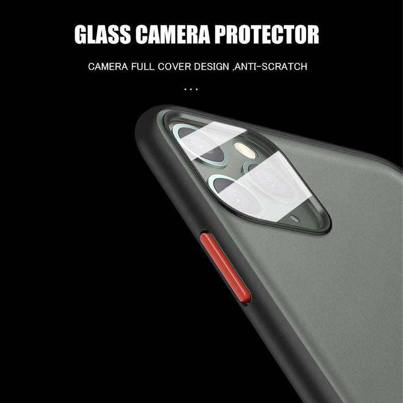 iPhone 11 Series Shockproof Matte Case With Camera Lens Guard casemarts