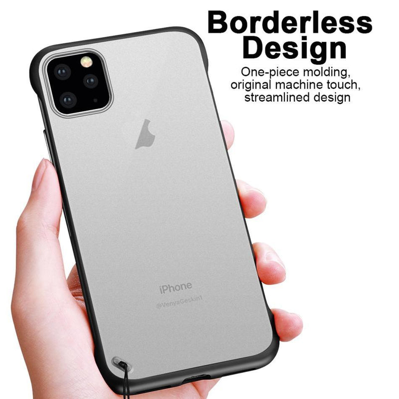 iPhone 11 Luxury Frameless Transparent Case casemarts