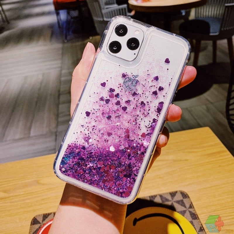 iPhone 11 Series Liquid Glitter Sparkle Shiny Bling Case casemarts