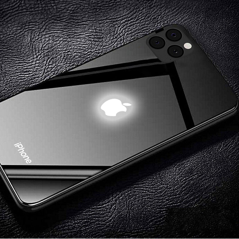 iPhone 11 Pro LED Logo Glass Back Case casemarts