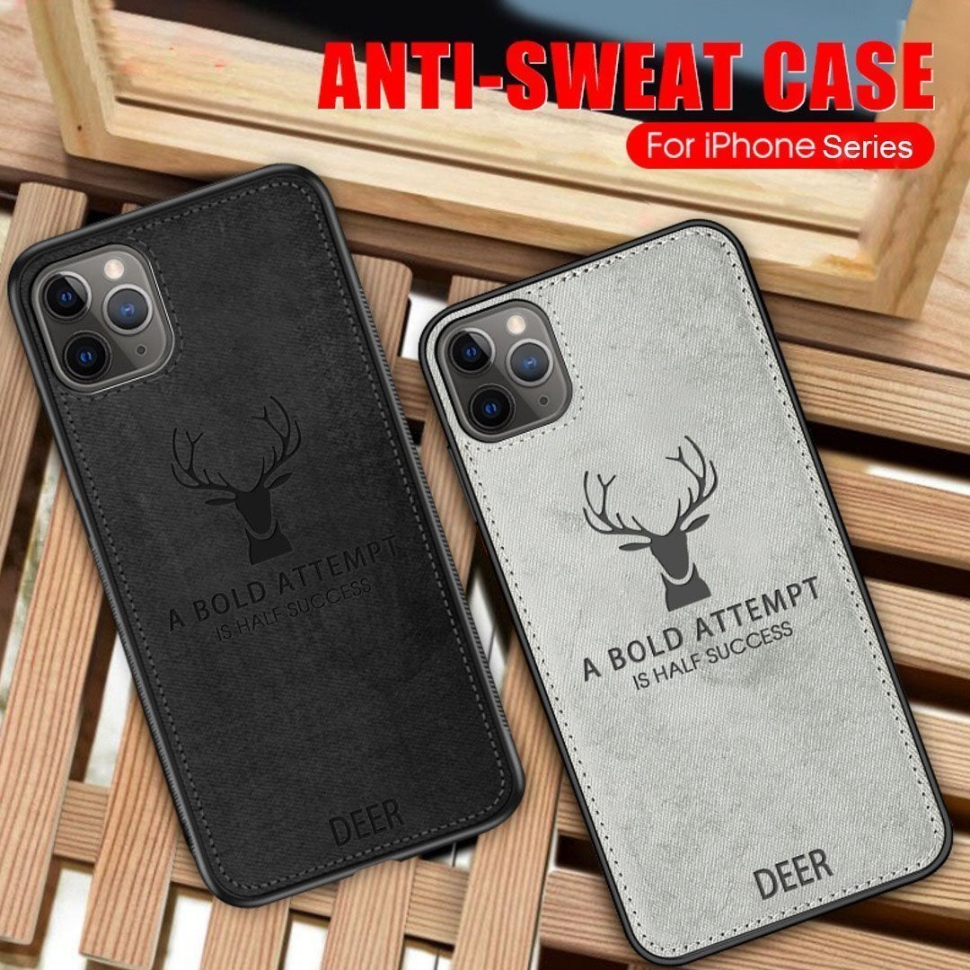 iPhone Series Deer Pattern Inspirational Soft Case casemarts