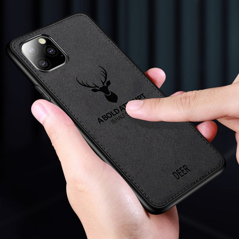 iPhone 11 Pro Deer Pattern Inspirational Soft Case (3-in-1 Combo) casemarts