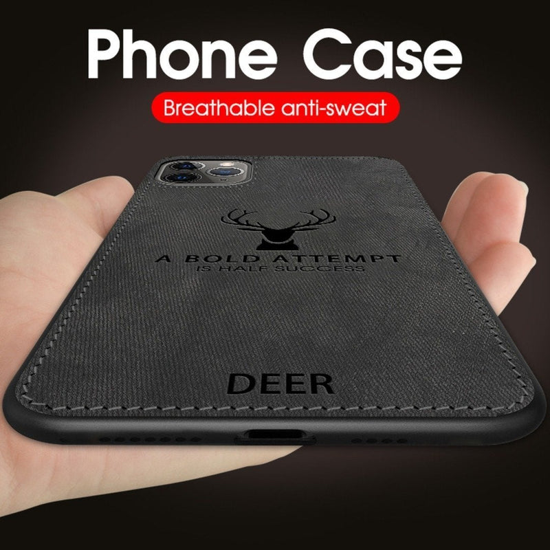 iPhone 11 Pro Deer Pattern Inspirational Soft Case (3-in-1 Combo) casemarts